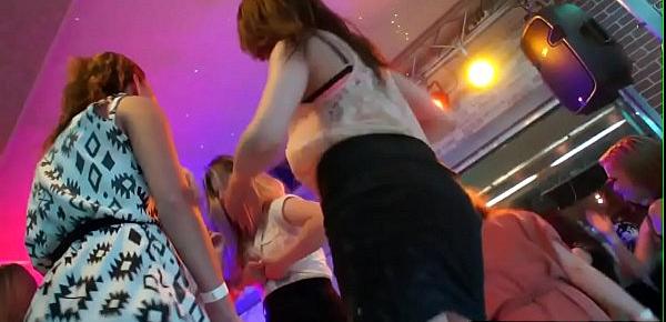  Tittyfucked party babe enjoys sucking